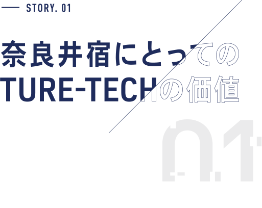 STORY.01 奈良井宿にとってのTURE-TECHの価値
